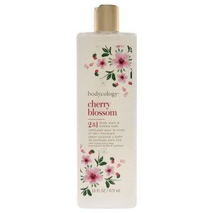 Bodycology 2in1 Body Wash & Bubble Bath, Cherry Blossom, 16 fl oz